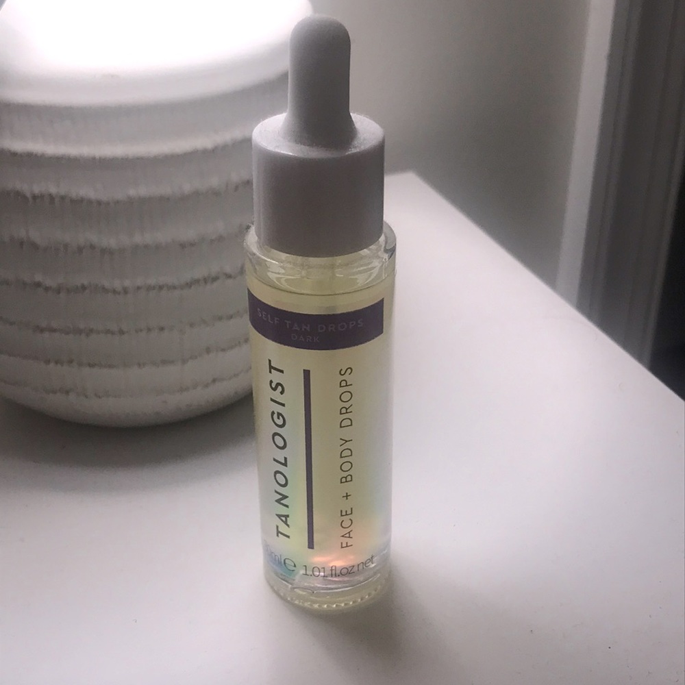 Tanologist face and body drops